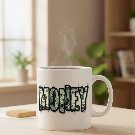 "Money" Dollar Art Mug
